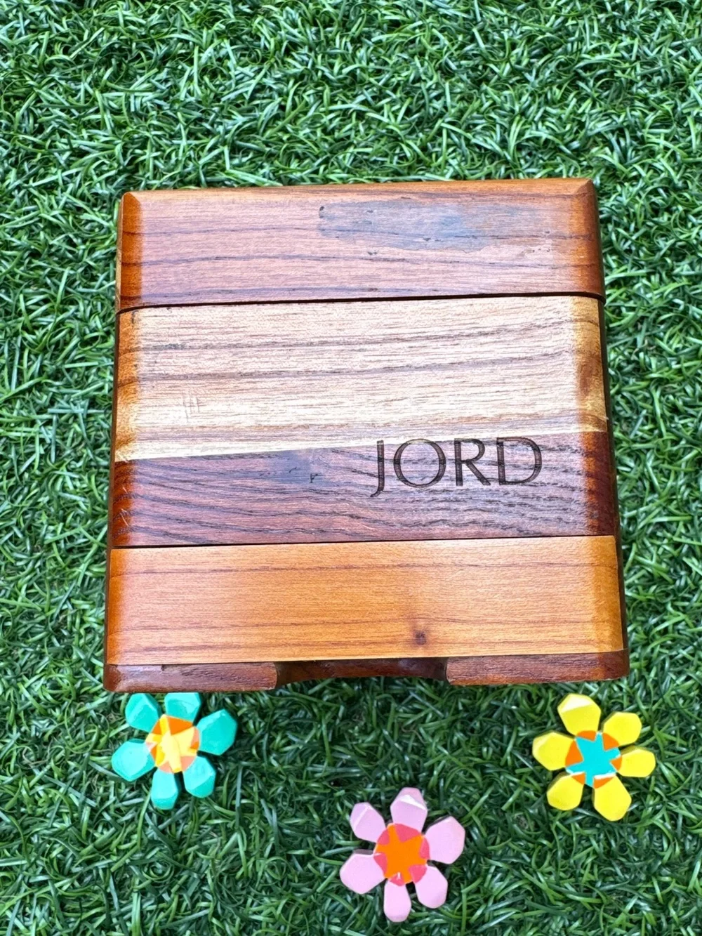 🕰️JORD Dover Series Wooden Watch Box Case with Links Pillow & Cloth